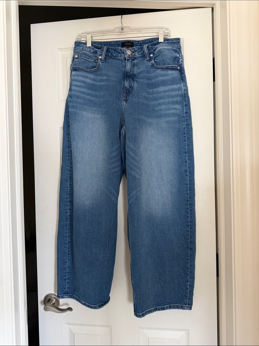 Quince Bella stretch barrel jeans